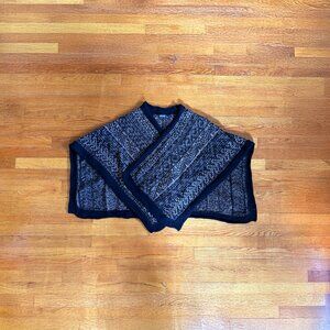 Baby Alpaca Wool Poncho